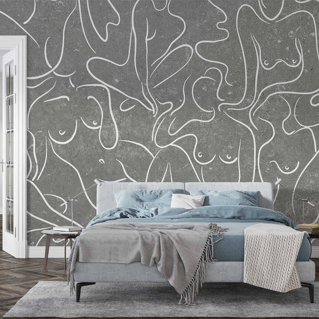 Figures in Flowing Lines — interior 2