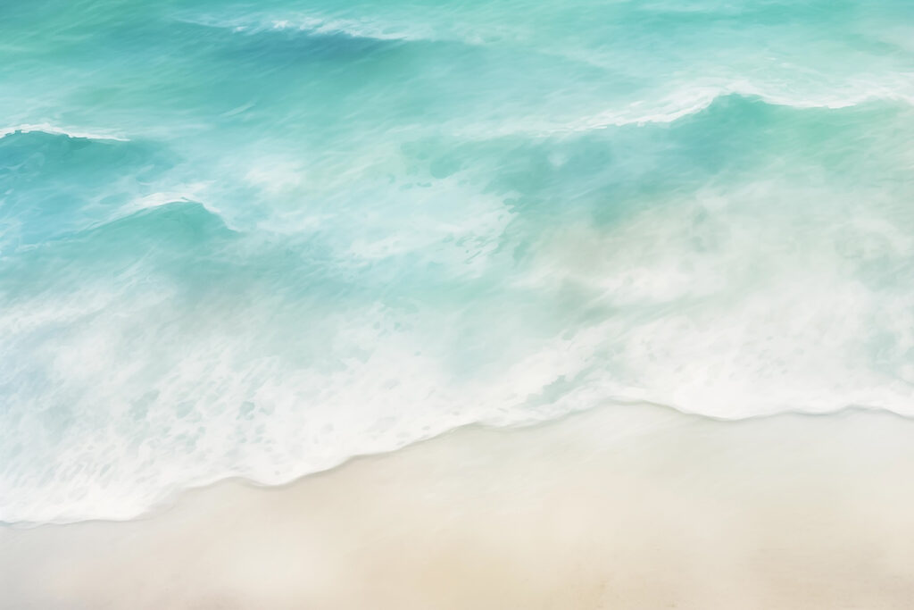 Waves along the sand — full design