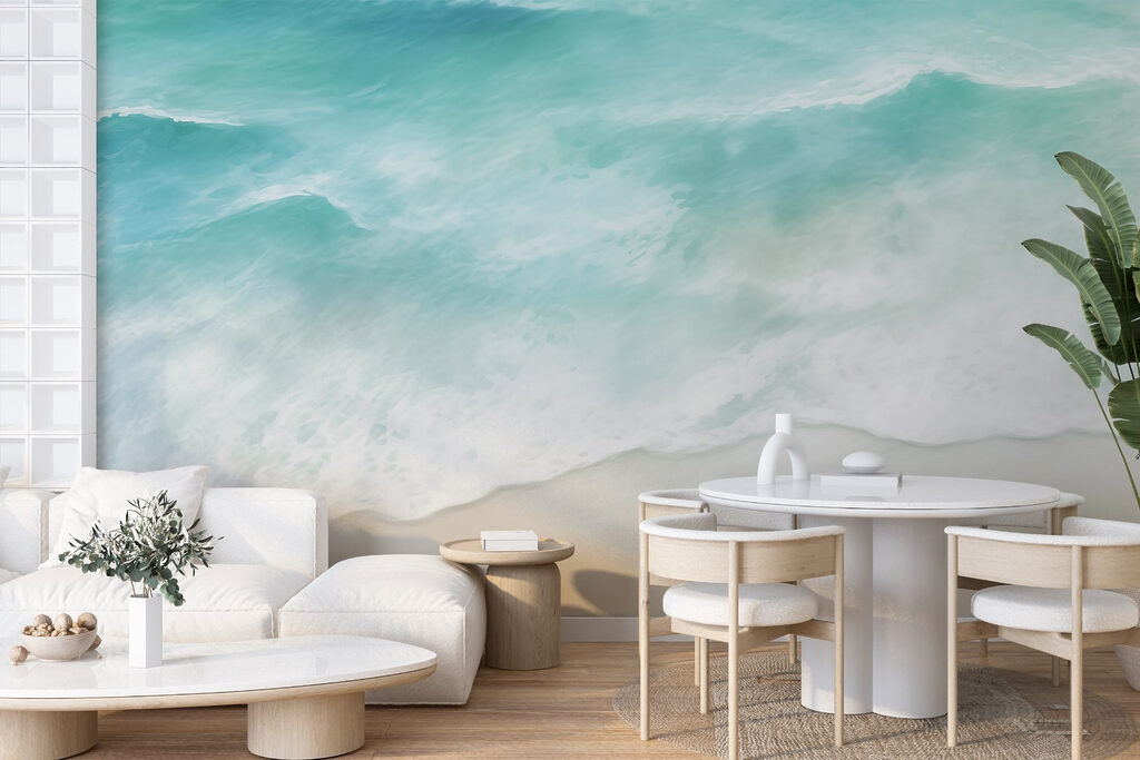 Waves along the sand — interior 2