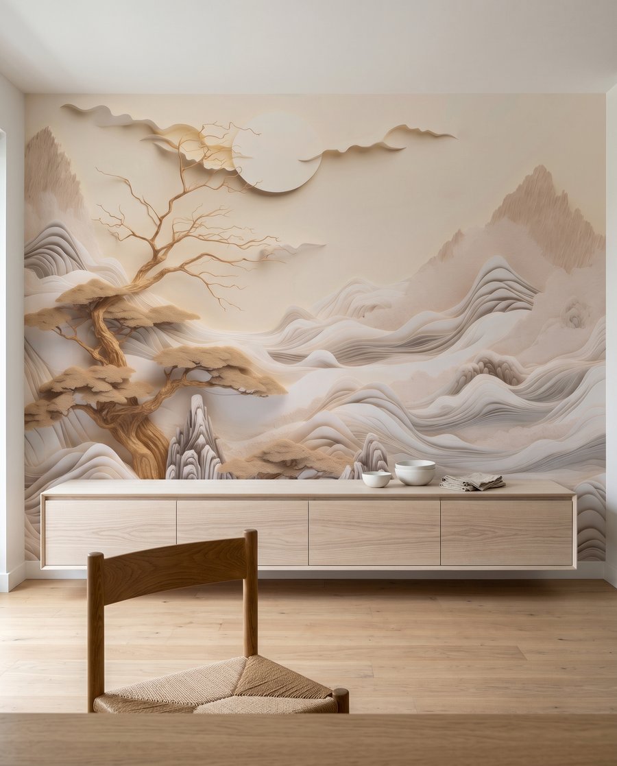 Sculpted Mountain Landscape — interior 8