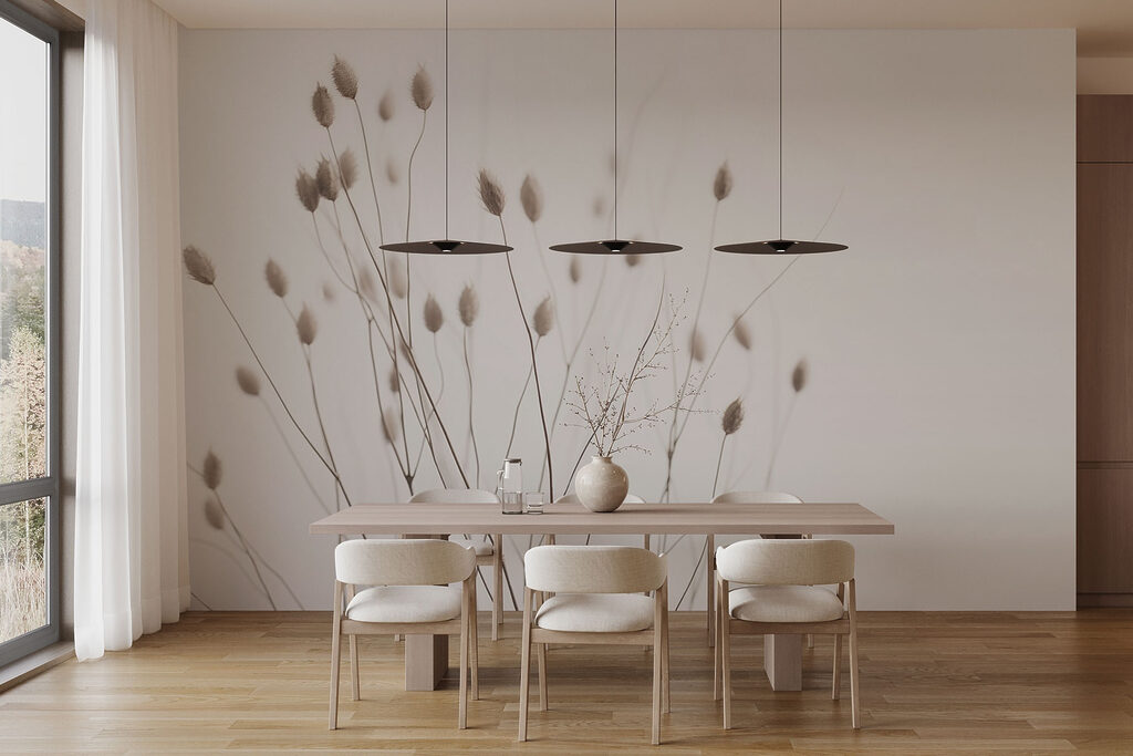 Grasses with seed heads — interior 3