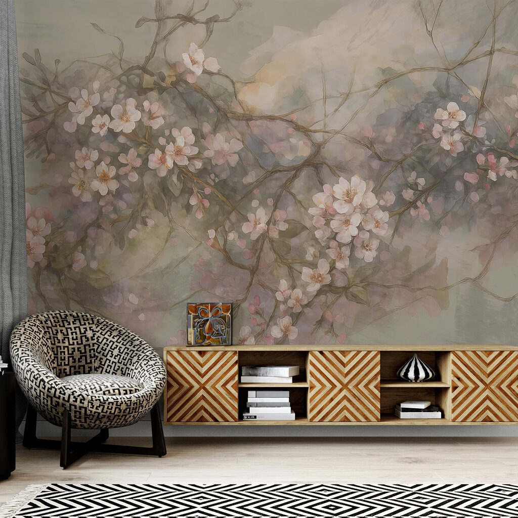 Blossom on twisting branches — interior 3