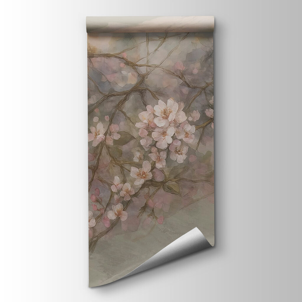 Blossom on twisting branches — product view