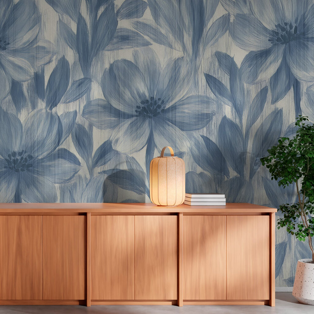 Flowers with long leaves — interior 2