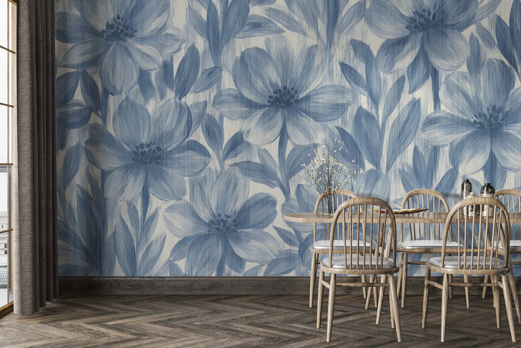 Flowers with long leaves — interior 3