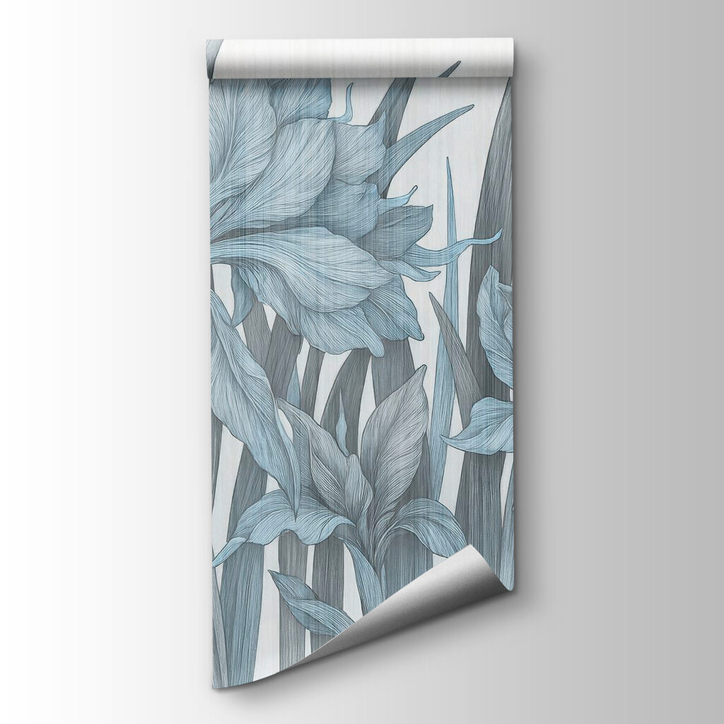 Light blue irises — product view