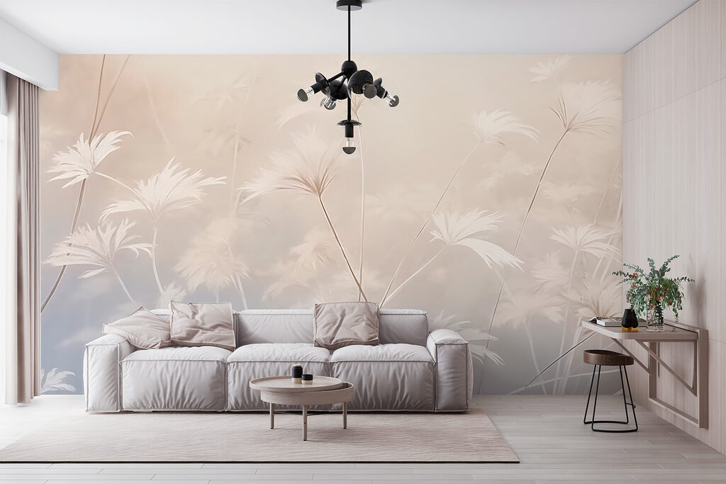 White wildflowers in pastel — interior 2