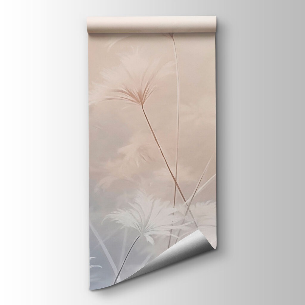 White wildflowers in pastel — product view