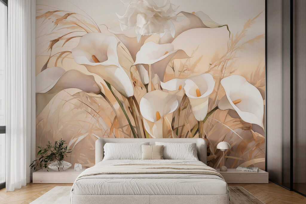 Graceful cup blooms — interior 1