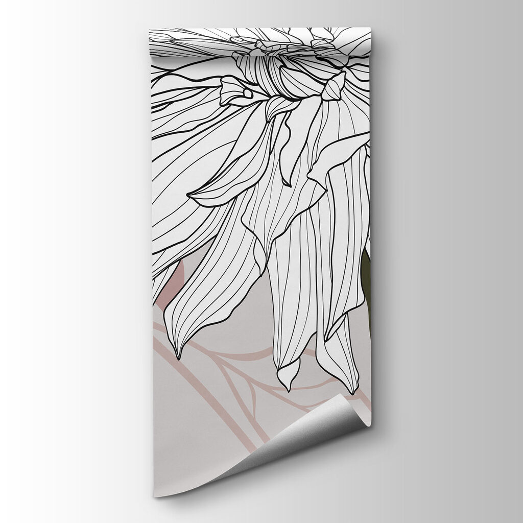Flowers among dark leaves — product view