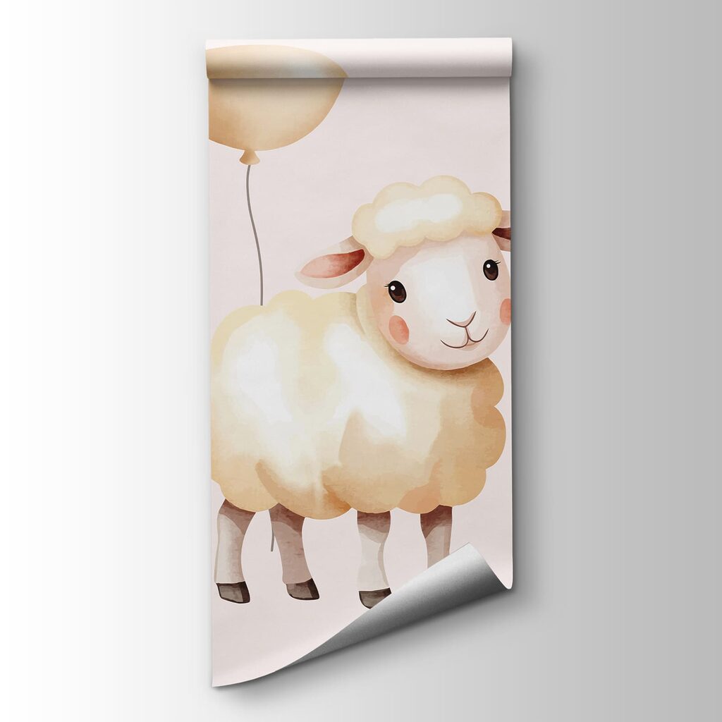 Sheep among soft balloons — product view
