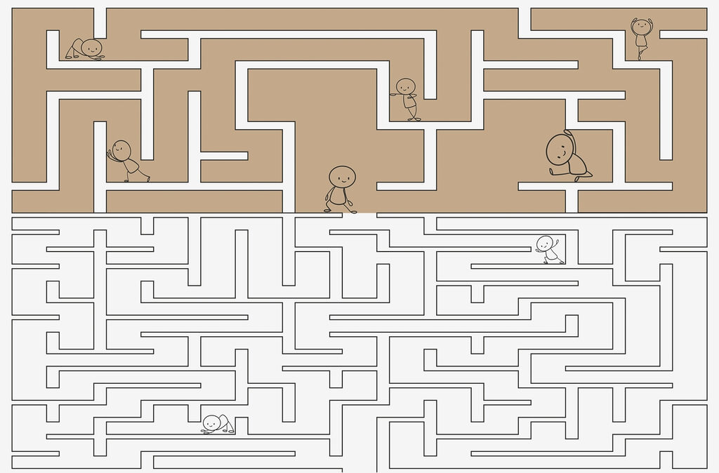 Maze adventure — full design