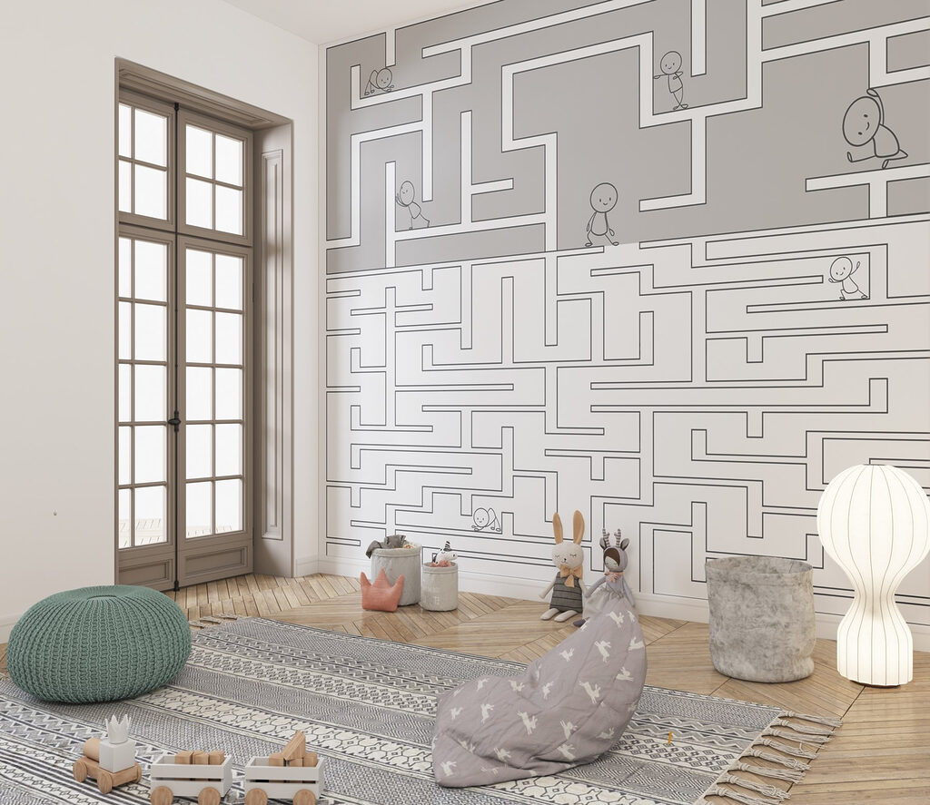 People in the Maze — interior 2