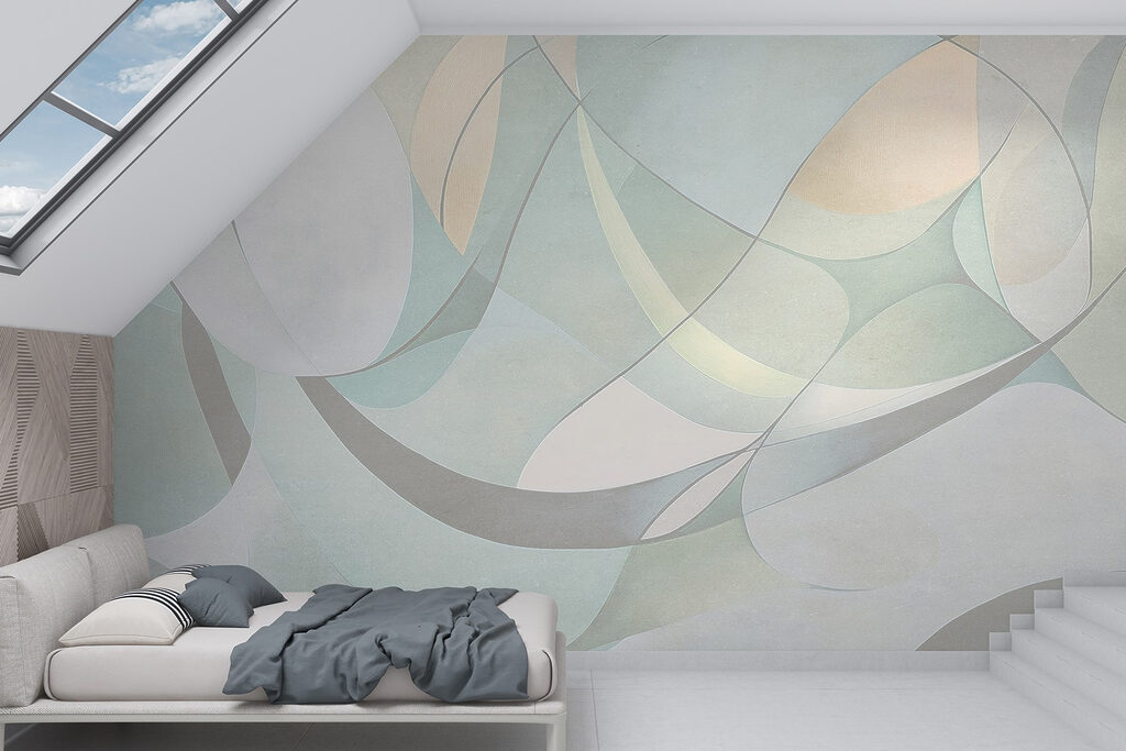Soft curved bands — interior 1
