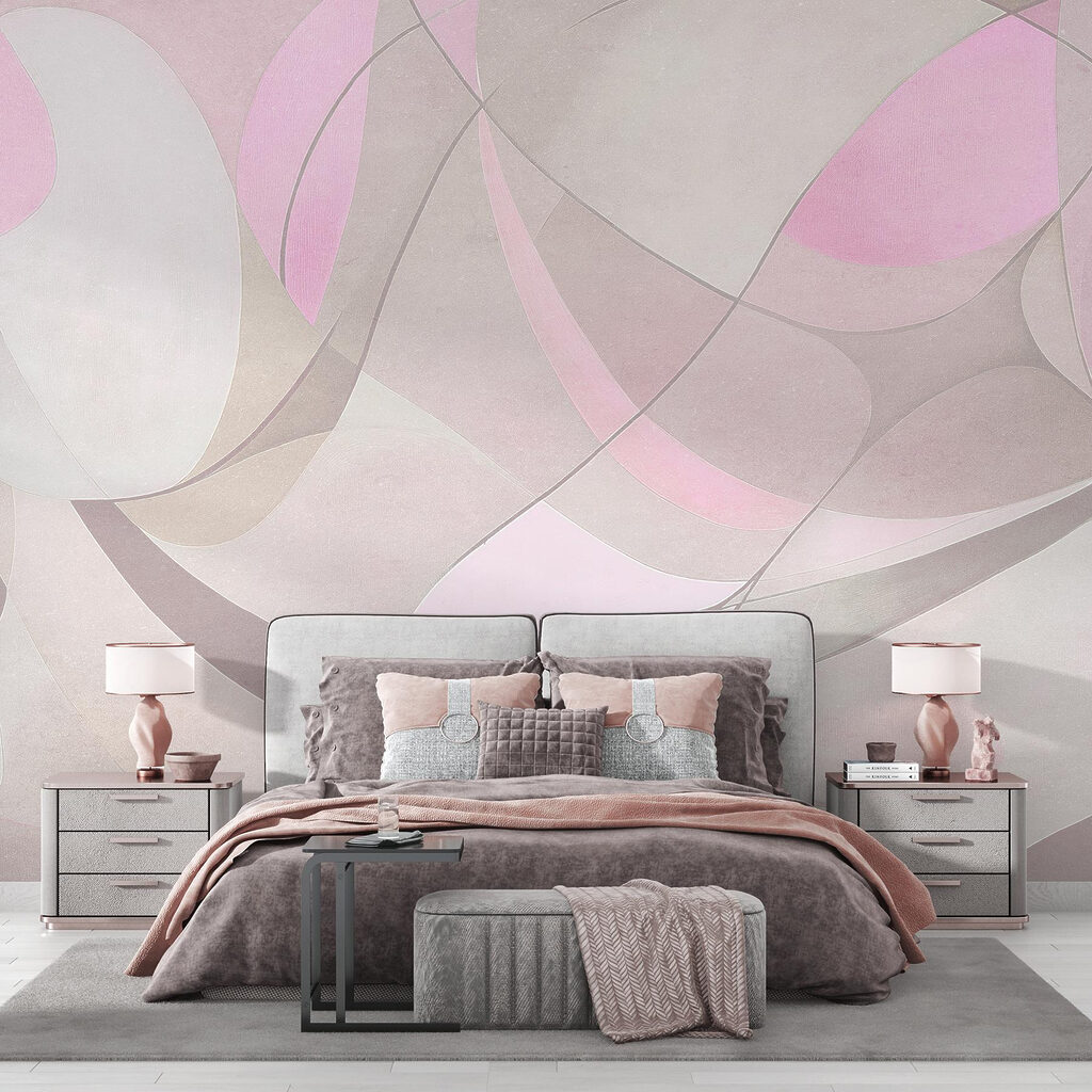 Floating Circle Ribbons in an interior