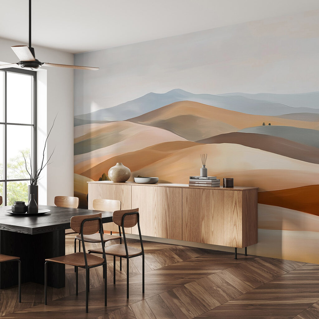 Trees among rolling hills — interior 4