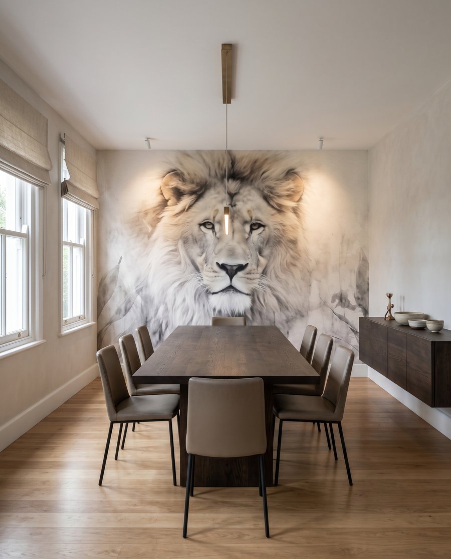 Lion in Soft Light — interior 5