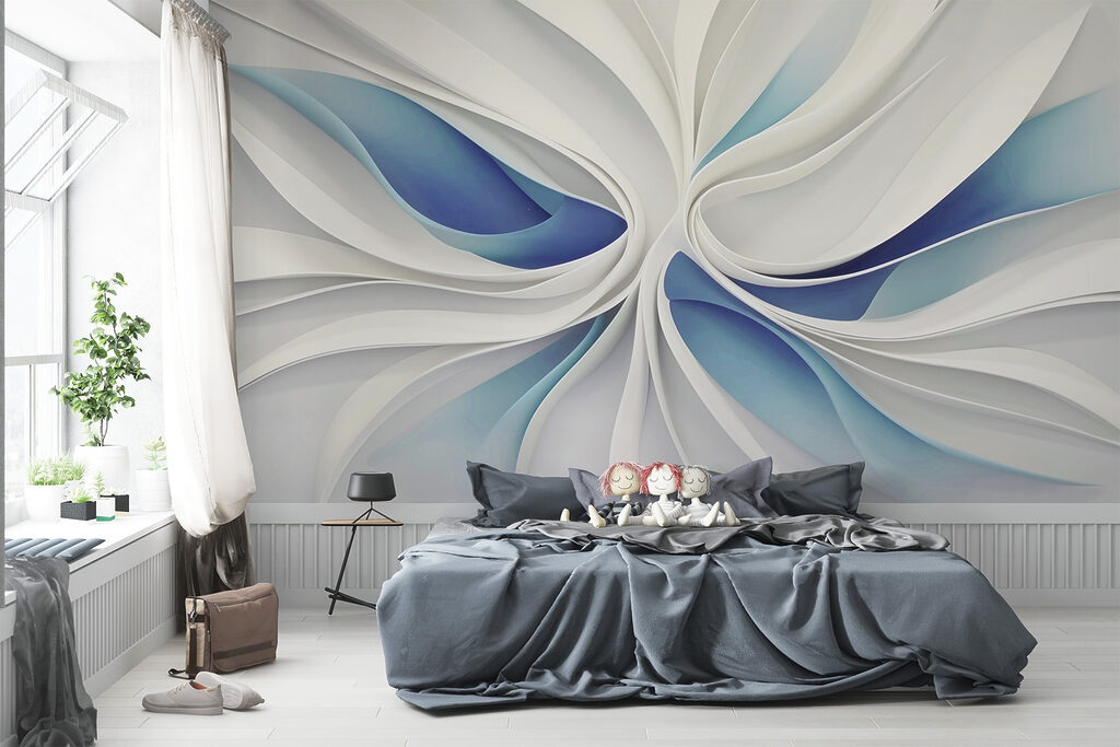 Soft folded layers — interior 1