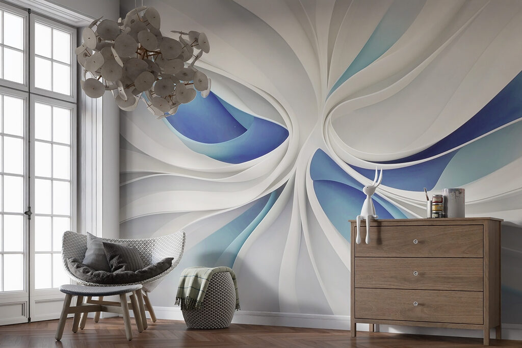 Soft folded layers — interior 3