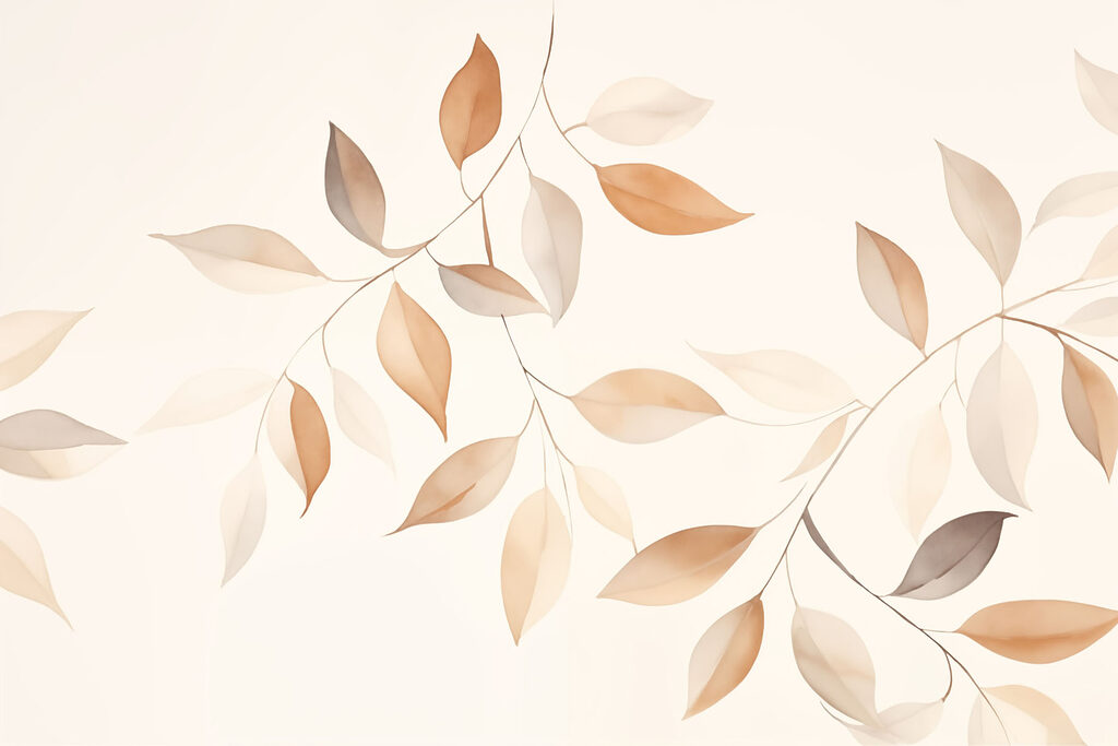 Autumn Leaf Drift — full design