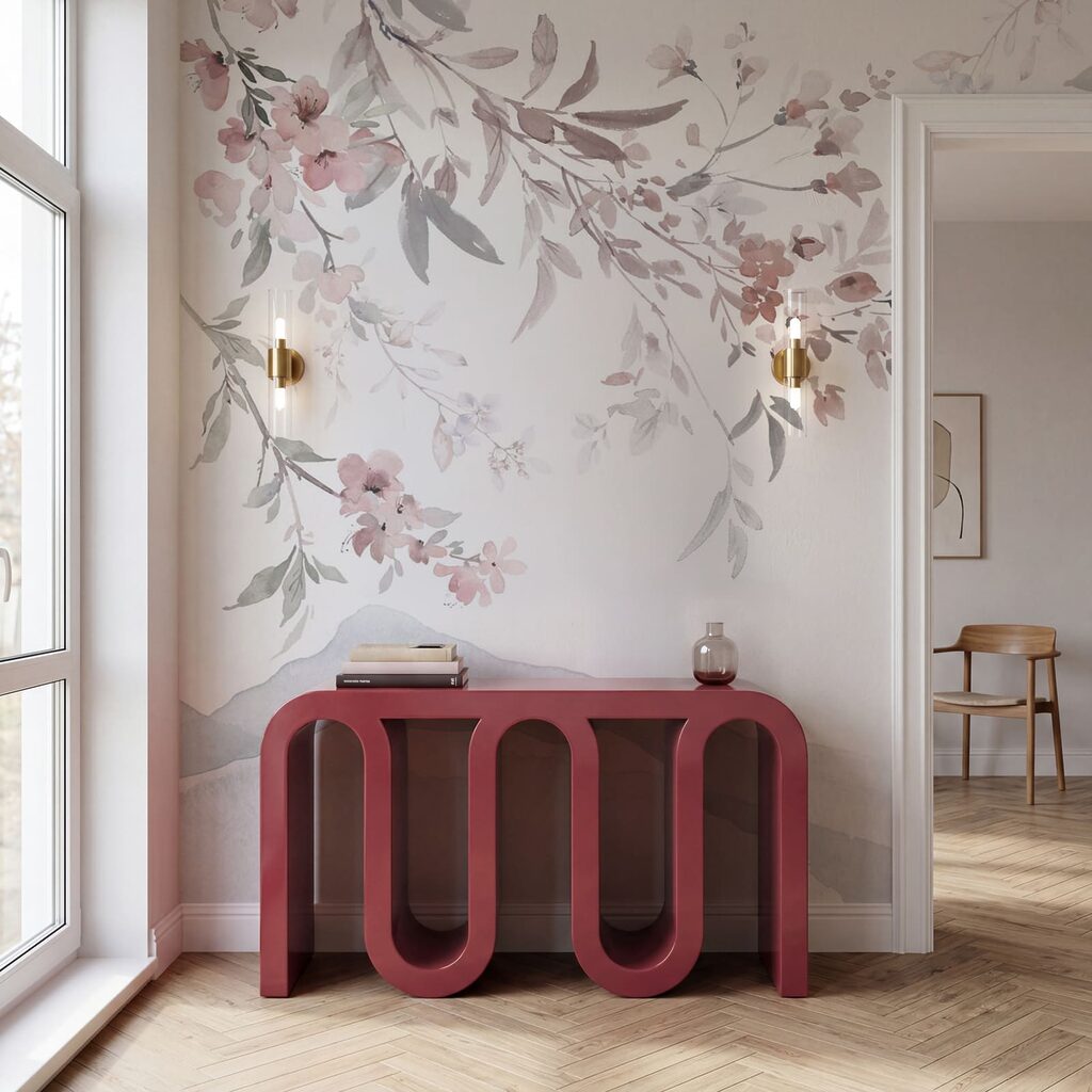 Blossom Above Mountains in an interior