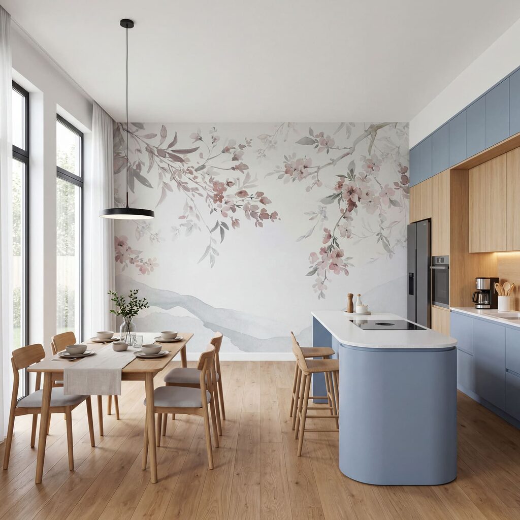 Blossom Above Mountains — interior 3