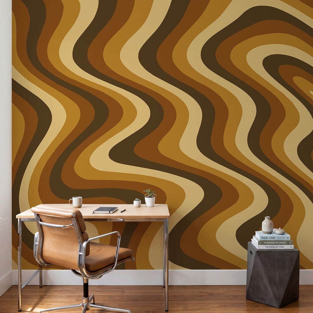 Winding bands of colour — interior 2
