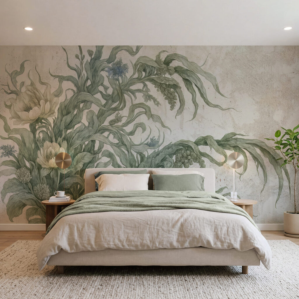 Ornamental leaves and flowers — interior 2