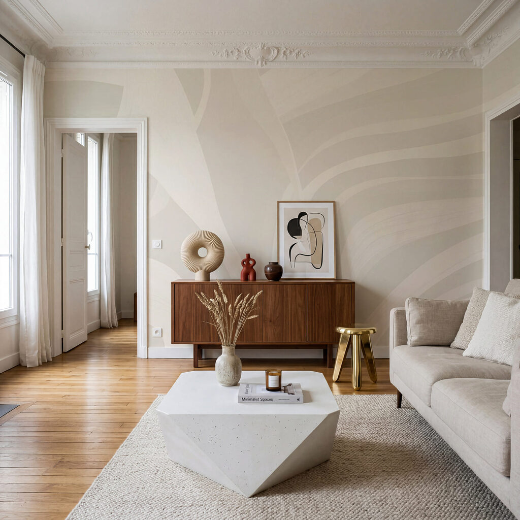 Organic Stripe Flow — interior 2