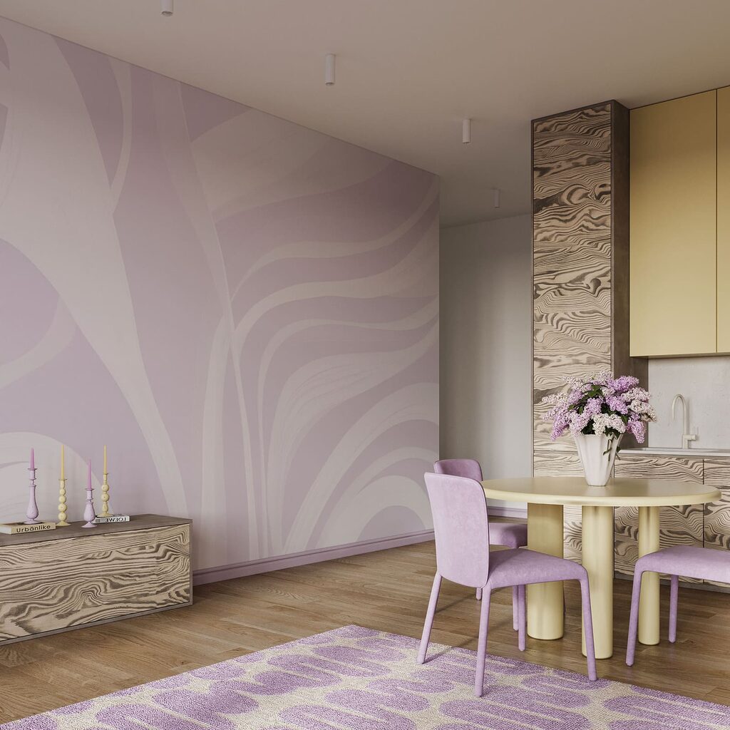 Organic Stripe Flow — interior 1