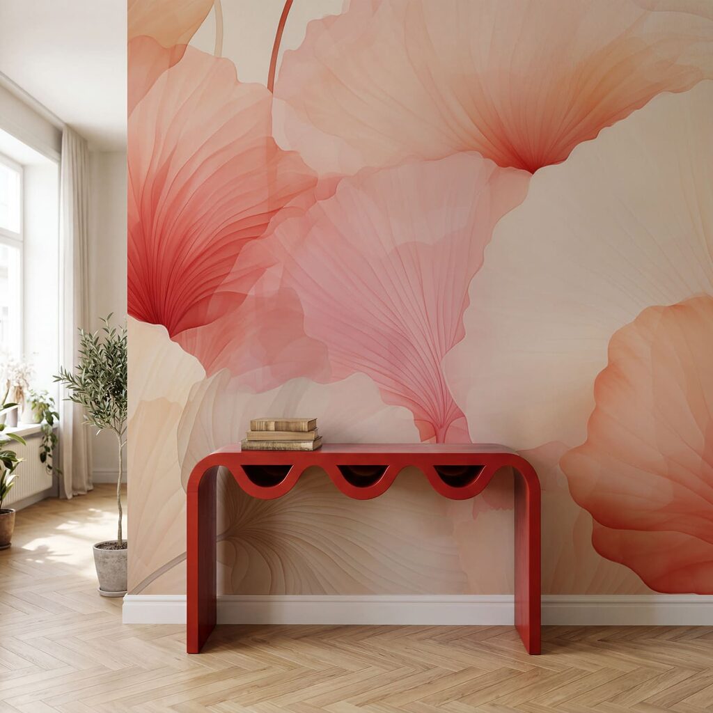 Overlapping Petals in an interior