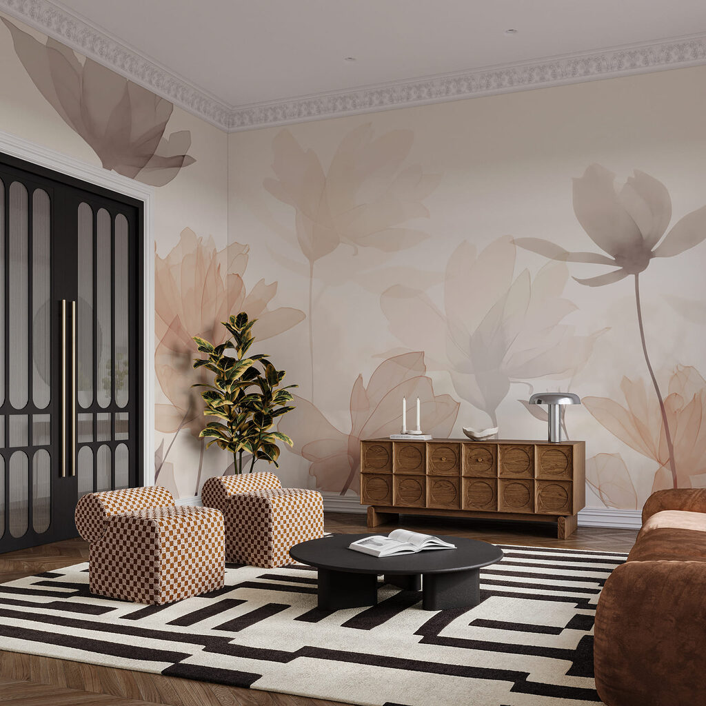 Petals in Transparent Layers — interior 3