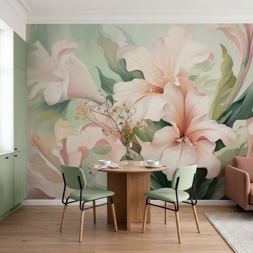 Lily Garden in an interior