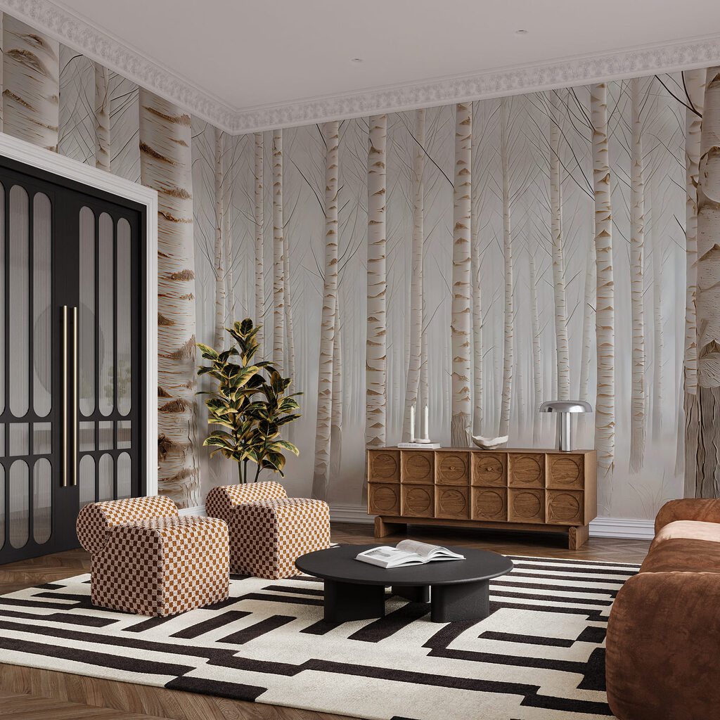 Quiet Birch Woodland — interior 2