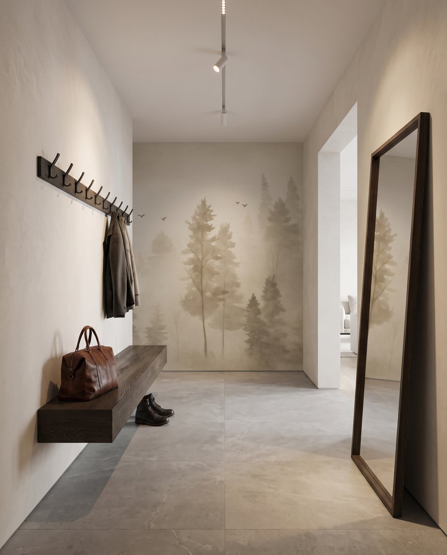 Pines and Passing Birds — interior 5