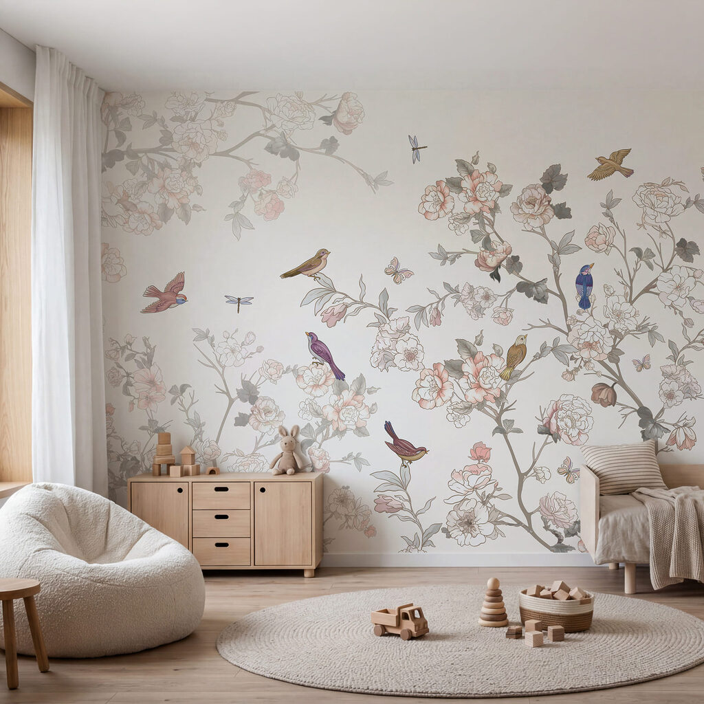 Birdsong Blossom Pattern — interior 3