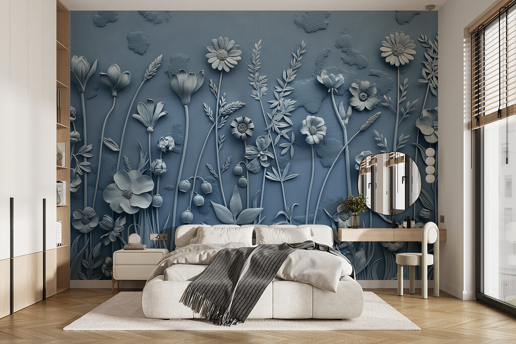 Flowers with soft shadows — interior 1