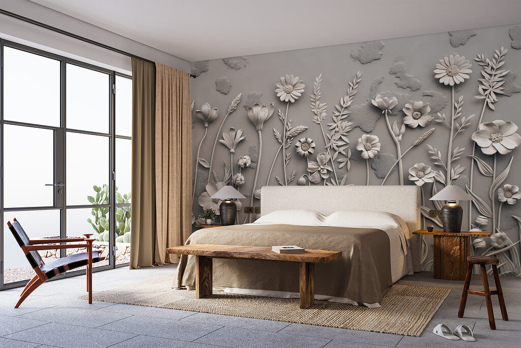 Meadow Flowers in Relief — interior 2