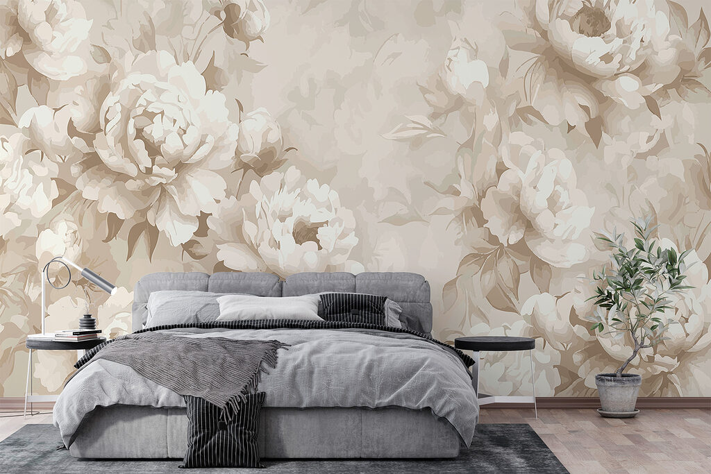 White flower branches — interior 3