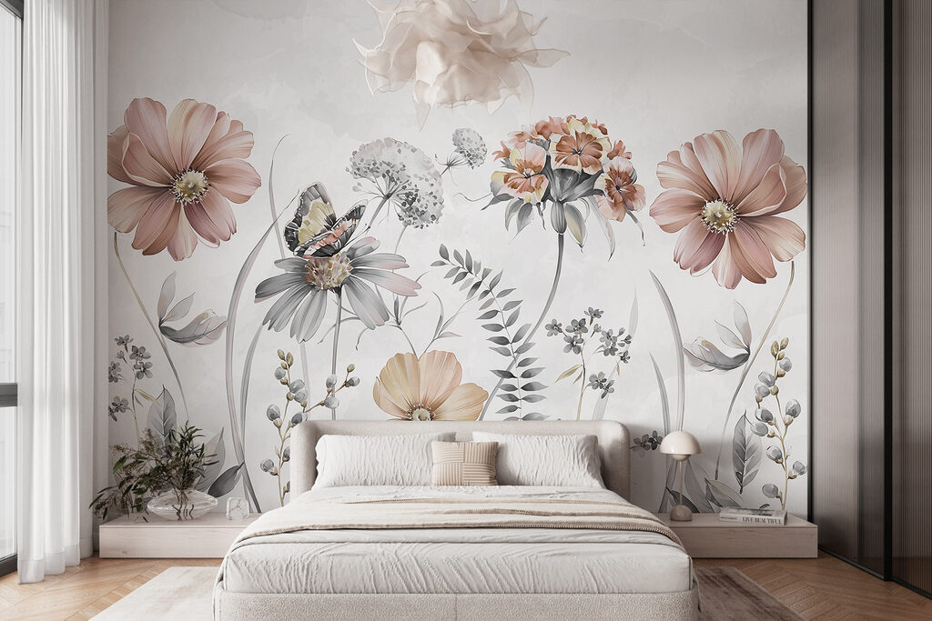 Wildflower Stem Gathering in an interior