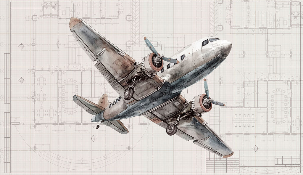 Vintage Flight — full design