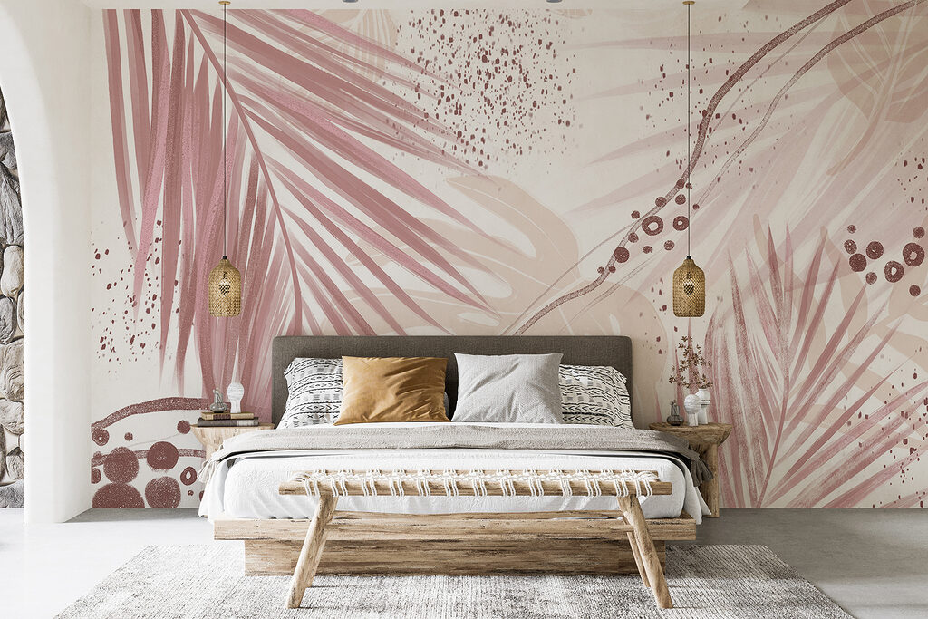 Palm and Monstera — interior 1