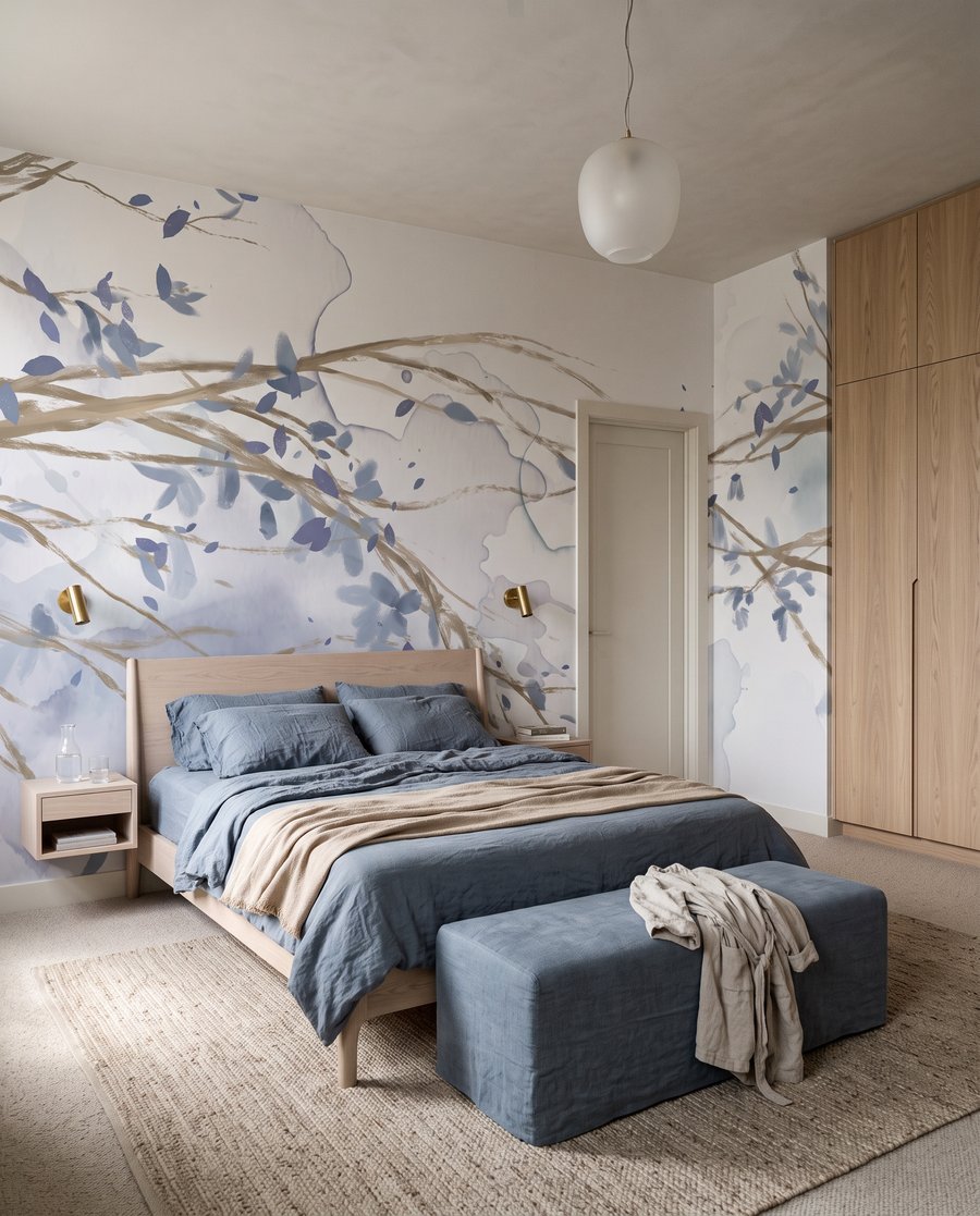 Branches in Blue — interior 2