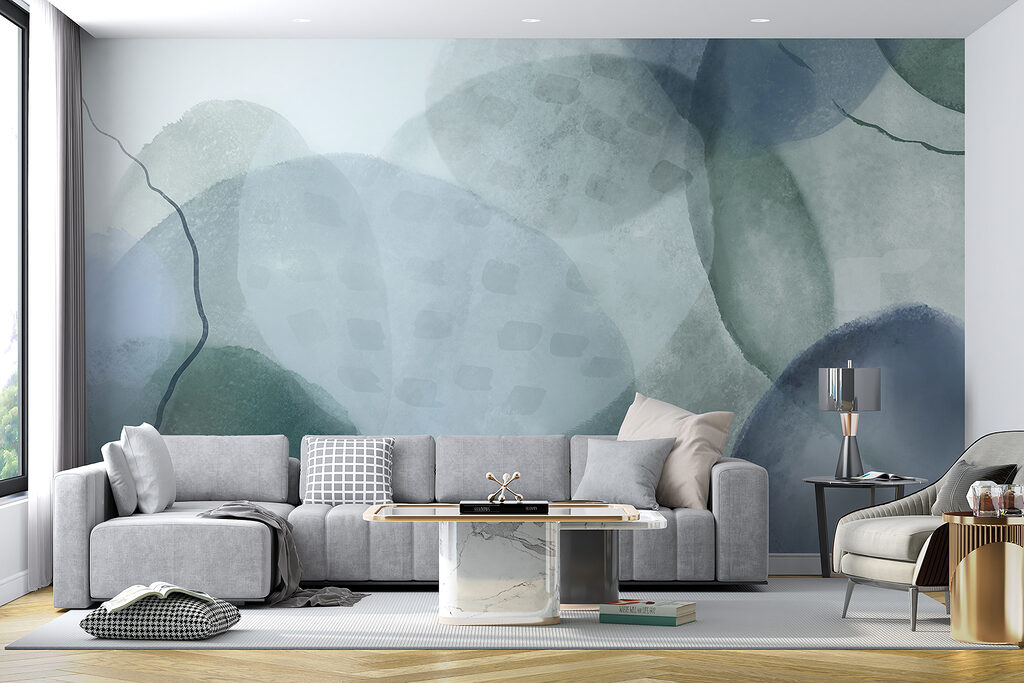 Overlapping ink circles — interior 5