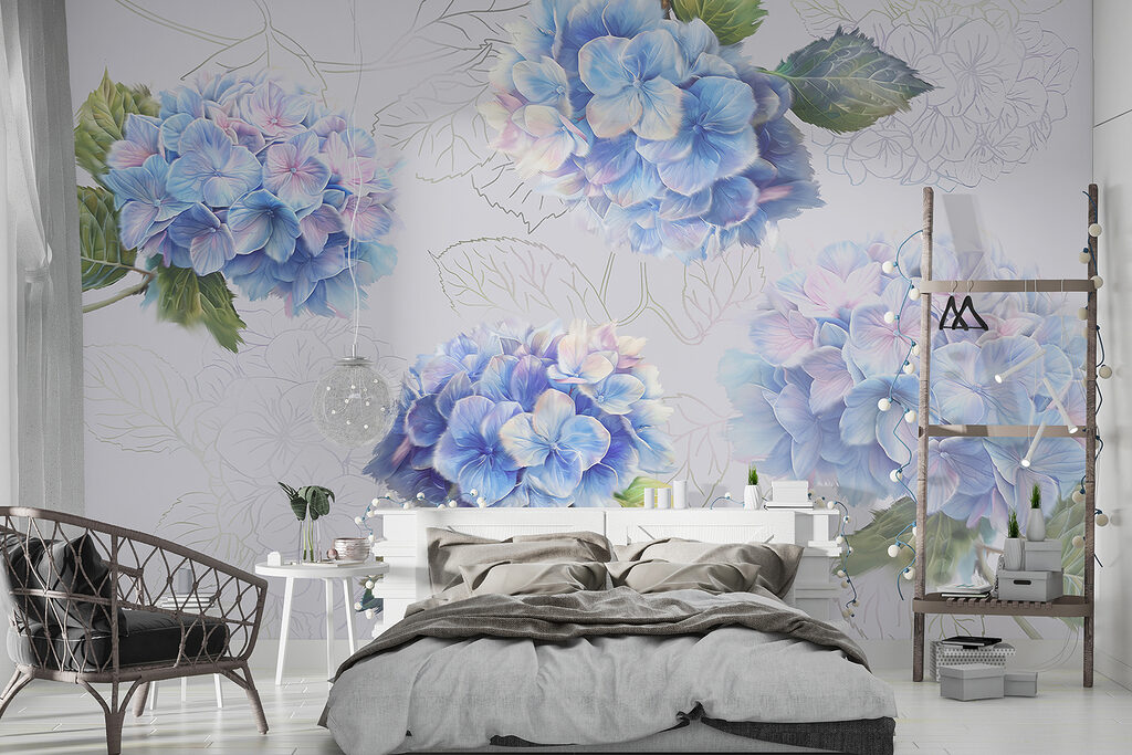 Hydrangea Sprigs — interior 3