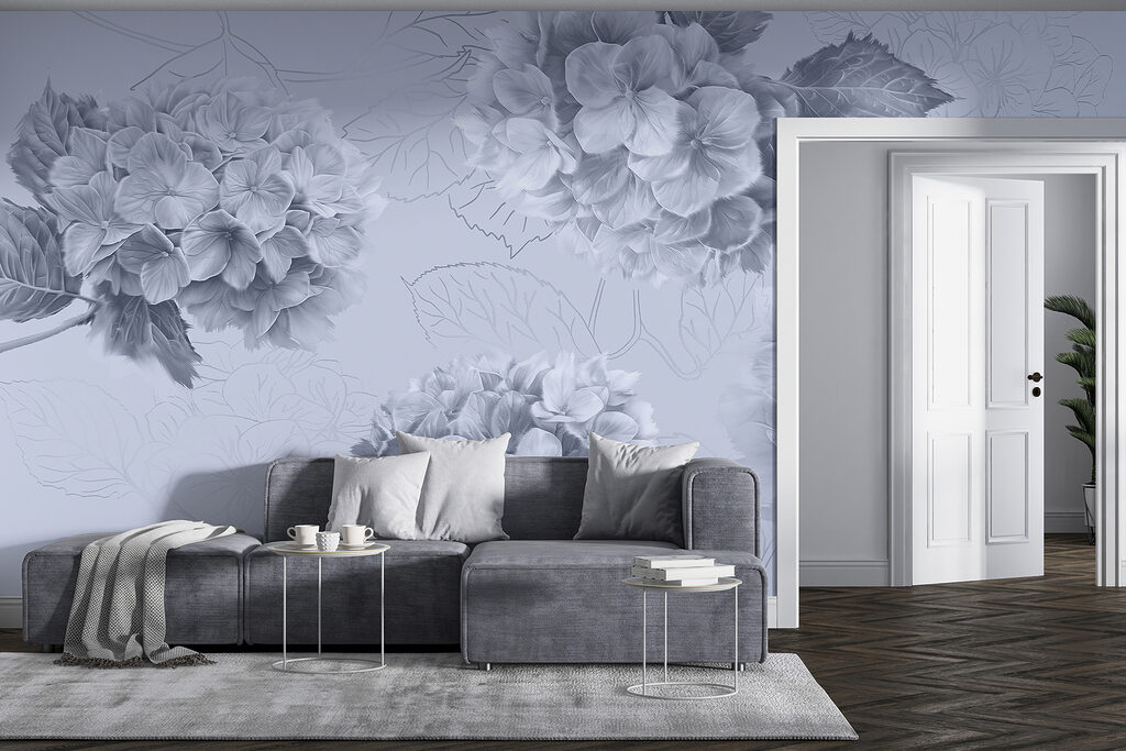 Hydrangea Sprigs — interior 2