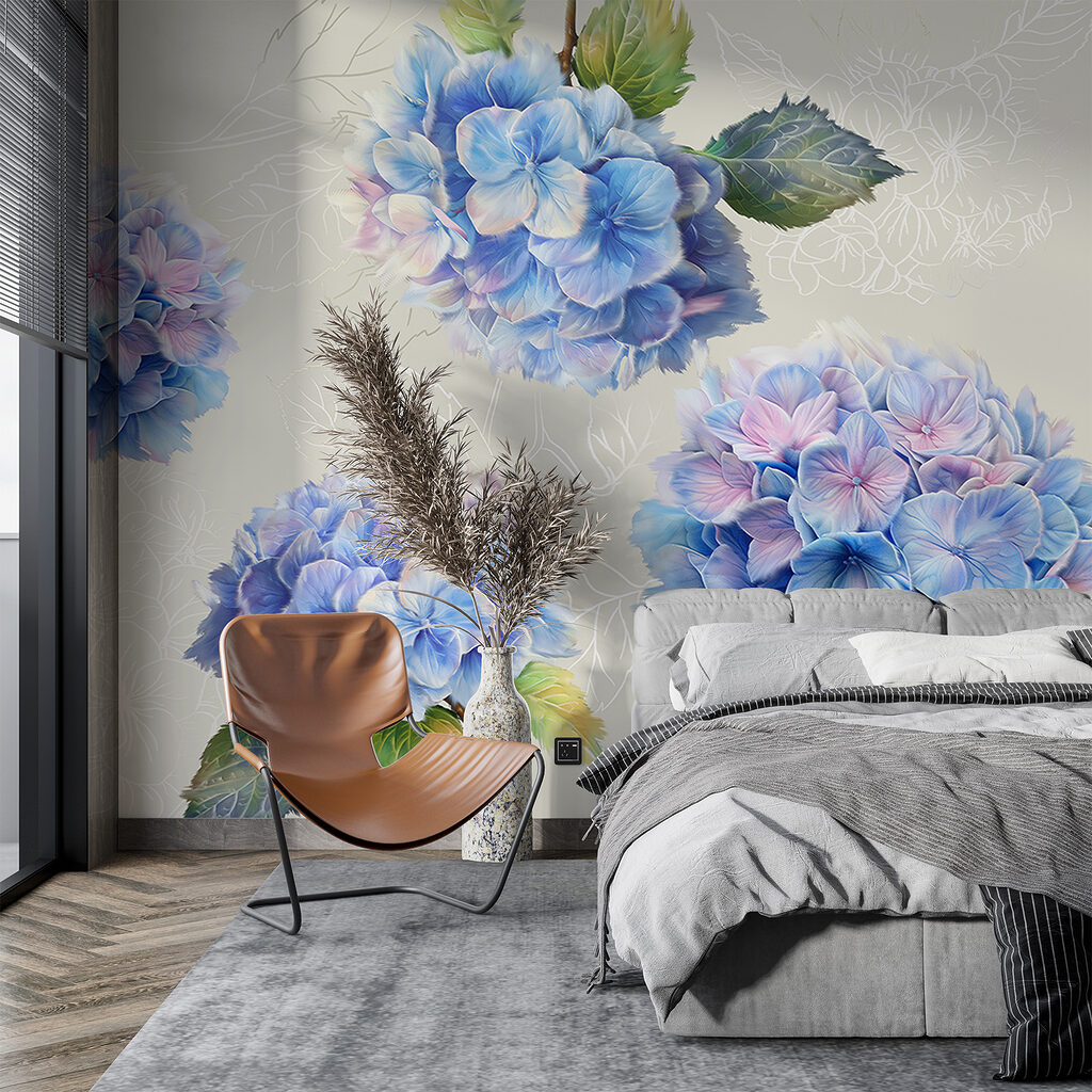 Hydrangea Sprigs — interior 1