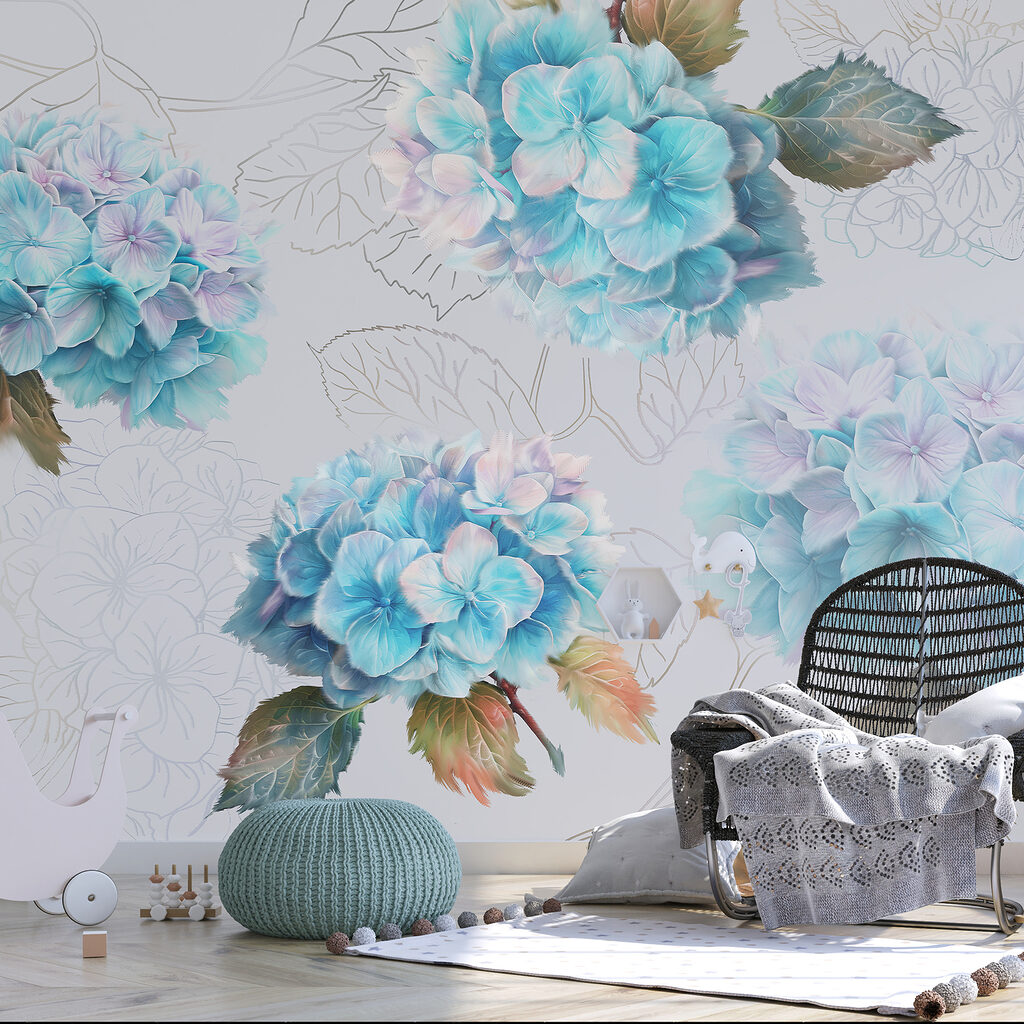 Hydrangea Sprigs — interior 2