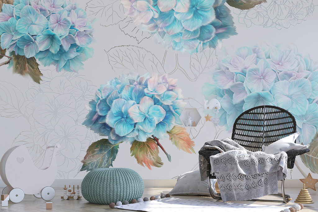 Hydrangea Sprigs — interior 3