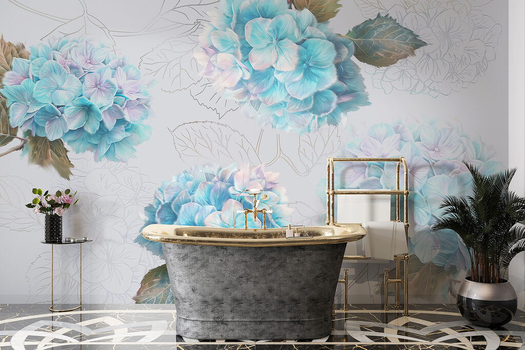 Hydrangea Sprigs — interior 4